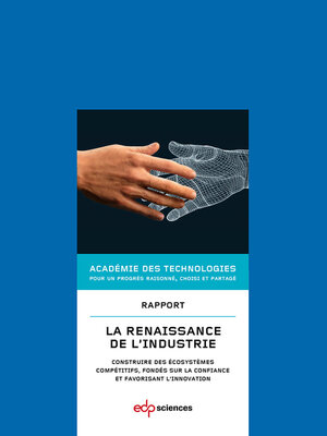 cover image of La renaissance de l'industrie